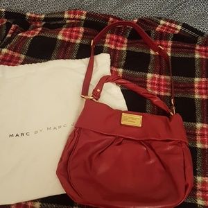 Marc by Marc Jacob's red leather bag
